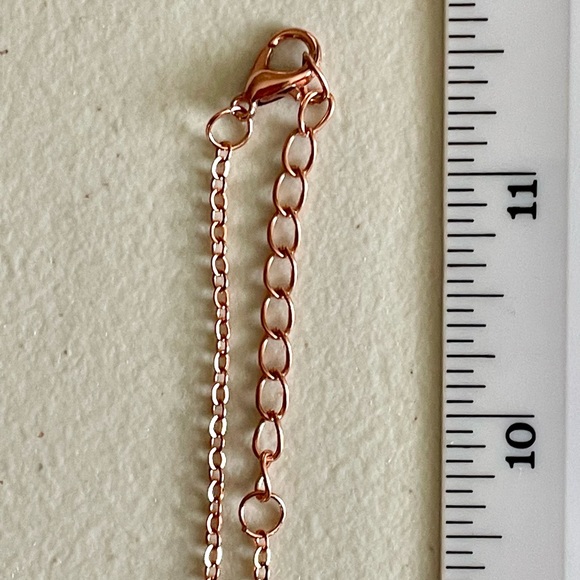 Boho Rustic Crescent Moon Necklace - Picture 4 of 4